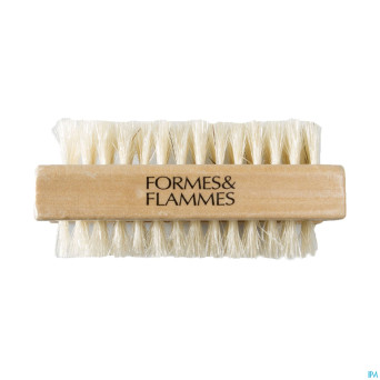 Formes&flammes 200 brosse ongles nylon
