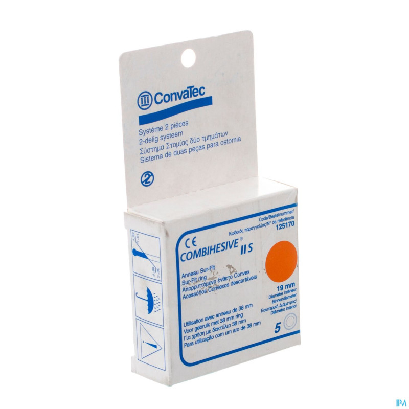 Combihesive iis sur-fit anneau 19mm 5 125170