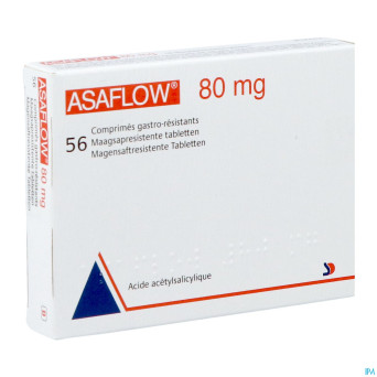 Asaflow  80mg comp gastro resist bli  56x 80mg
