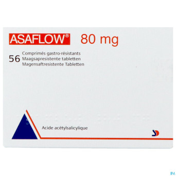 Asaflow  80mg comp gastro resist bli  56x 80mg