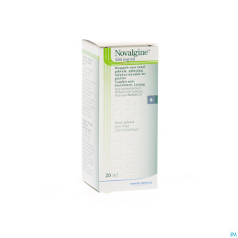 Novalgine gutt. 20 ml 50 %