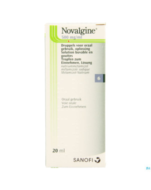 Novalgine gutt. 20 ml 50 %