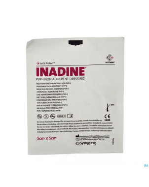 Inadine cp impreg. 5,0x 5,0cm  1 p01481