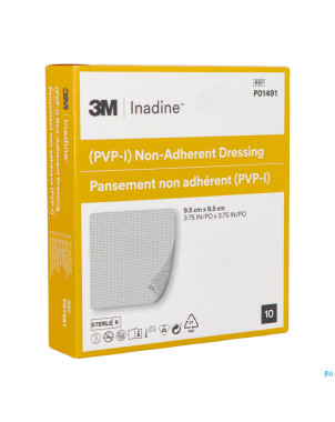 Inadine cp impreg. 9,5x 9,5cm 10 p01491