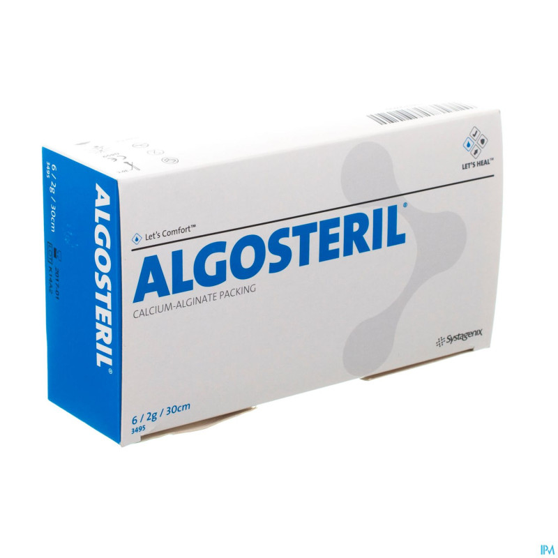 Algosteril pans hum. algin.    6x2g 3495