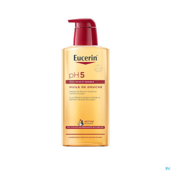 Eucerin ph5 peau sensible hle douche+pompe 400ml