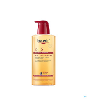 Eucerin ph5 peau sensible hle douche+pompe 400ml