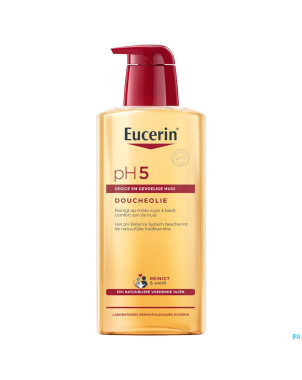 Eucerin ph5 peau sensible hle douche+pompe 400ml