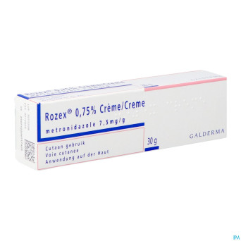 Rozex creme tube 30g 0,75%