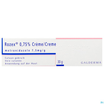 Rozex creme tube 30g 0,75%