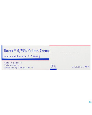 Rozex creme tube 30g 0,75%