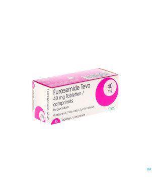 Furosemide teva comp 50x40mg