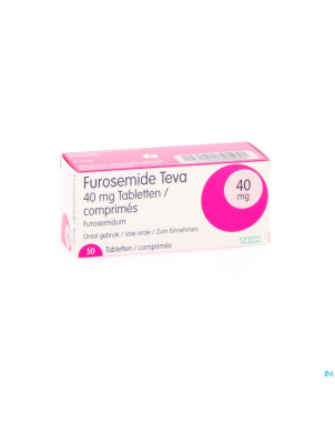 Furosemide teva comp 50x40mg