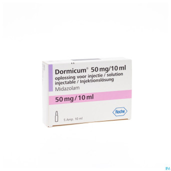 Dormicum amp 5 x 50 mg/10 ml