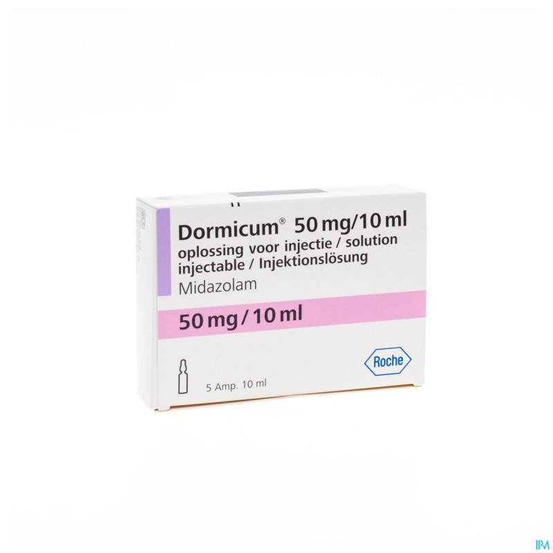 Dormicum amp 5 x 50 mg/10 ml