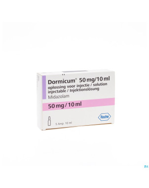 Dormicum amp 5 x 50 mg/10 ml