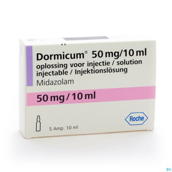 Dormicum amp 5 x 50 mg/10 ml