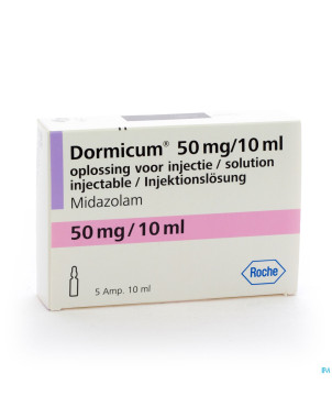 Dormicum amp 5 x 50 mg/10 ml