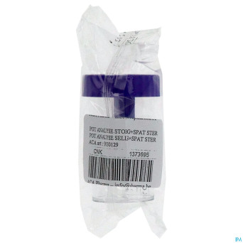 Appeg pot analyse selles+spat.ster