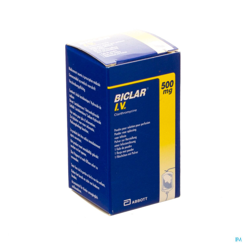 Biclar iv 1 vial 500 mg