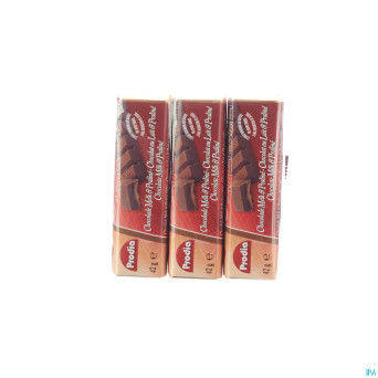 Prodia chocolat lait praline    3x42g 5889