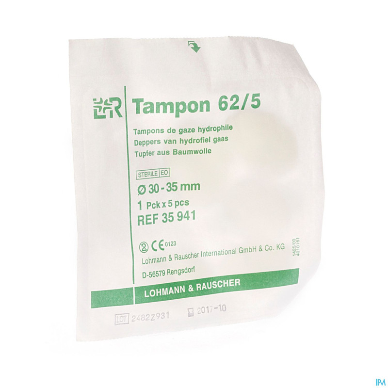 Stella 62/5 tampon    30-35mm 35941