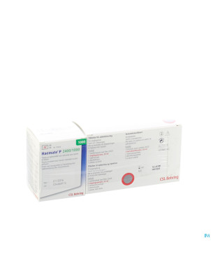 Haemate p fl 1000 iu (2400 iu vwf)