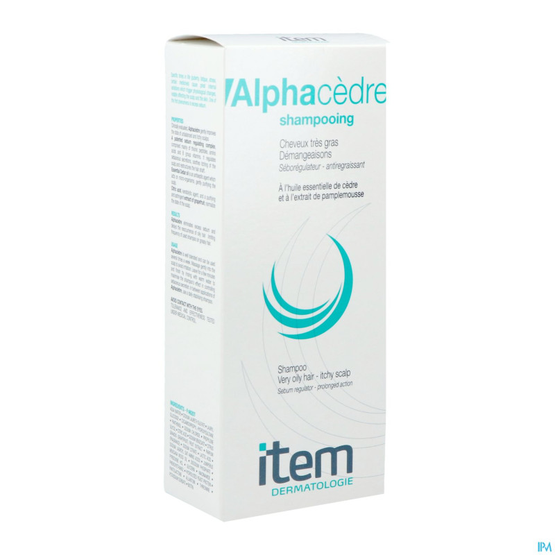 Item sh alphacedre chev t.gras200ml