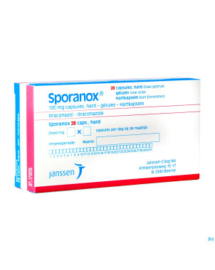 Sporanox caps 28x100mg