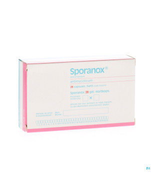 Sporanox caps 28x100mg