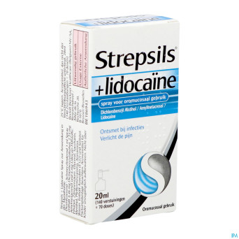 Strepsils lidocain keel spray gorge