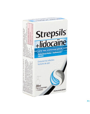 Strepsils lidocain keel spray gorge