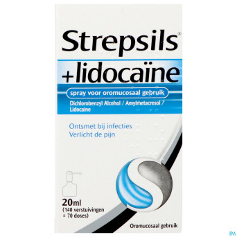 Strepsils lidocain keel spray gorge