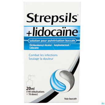 Strepsils lidocain keel spray gorge