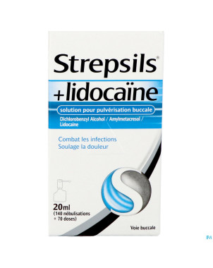 Strepsils lidocain keel spray gorge