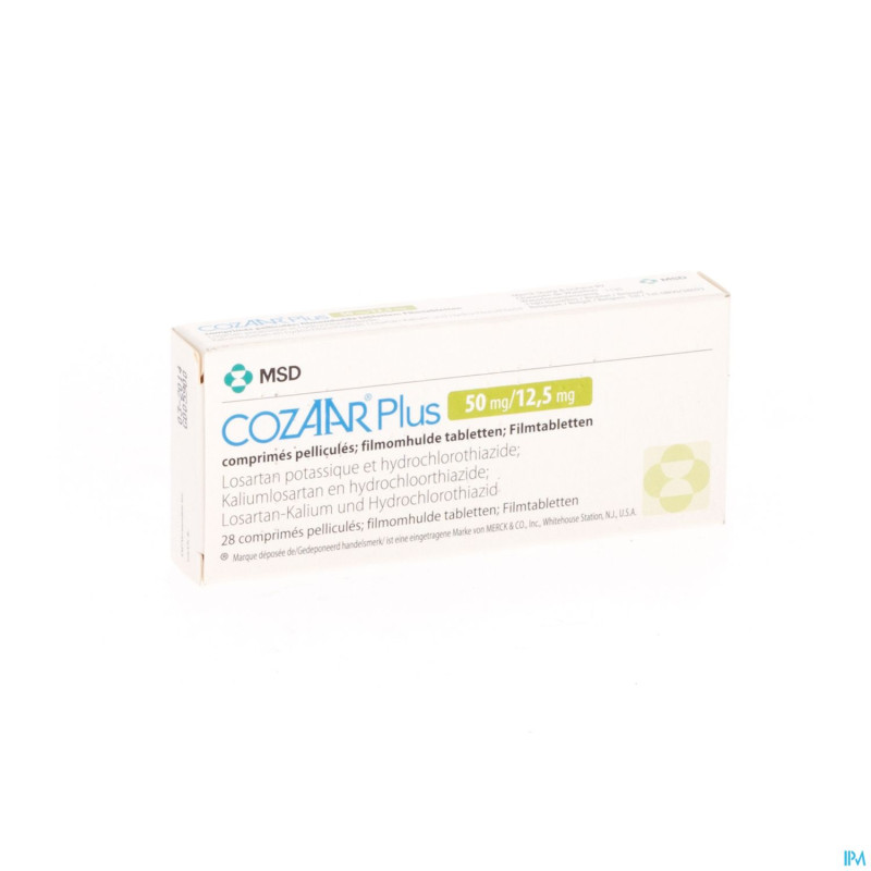 Cozaar plus comp 28x 50mg/12,5mg