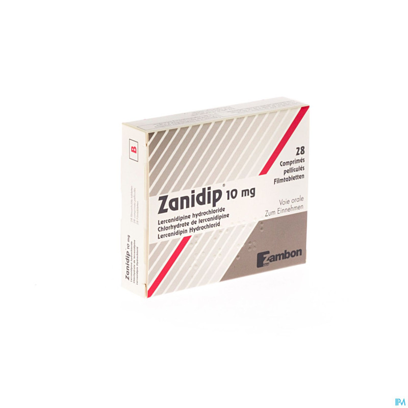 Zanidip comp 28 x 10 mg