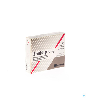 Zanidip comp 28 x 10 mg