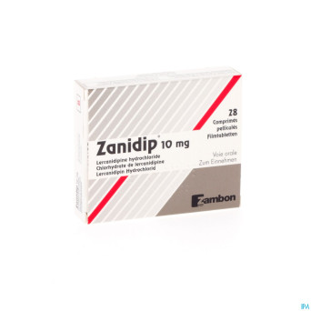 Zanidip comp 28 x 10 mg