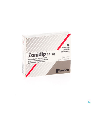 Zanidip comp 28 x 10 mg