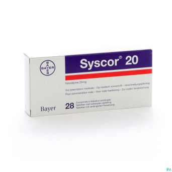 Syscor 20 comp 28 x 20 mg
