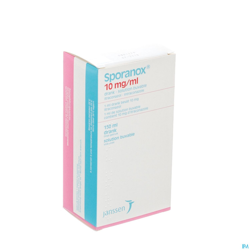 Sporanox sol per os 10 mg/ml 150ml