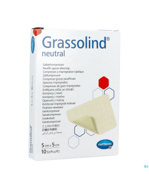 Grassolind neutral 5,0cmx 5cm 10 4993103