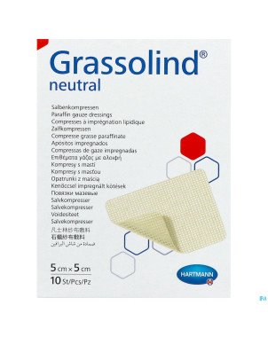 Grassolind neutral 5,0cmx 5cm 10 4993103