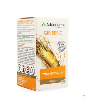 Arkogelules ginseng vegetal 150    cfr 4156907