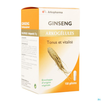 Arkogelules ginseng vegetal 150    cfr 4156907