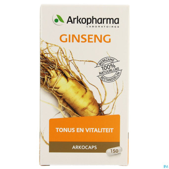 Arkogelules ginseng vegetal 150    cfr 4156907