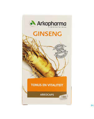 Arkogelules ginseng vegetal 150    cfr 4156907