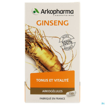 Arkogelules ginseng vegetal 150    cfr 4156907