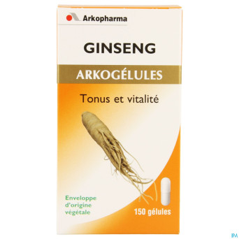 Arkogelules ginseng vegetal 150    cfr 4156907